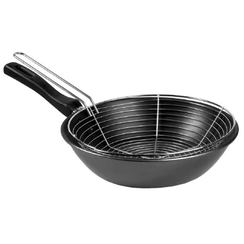 SARTEN ANTIADHERENTE C/CESTILLO LA IDEAL 24CMS
